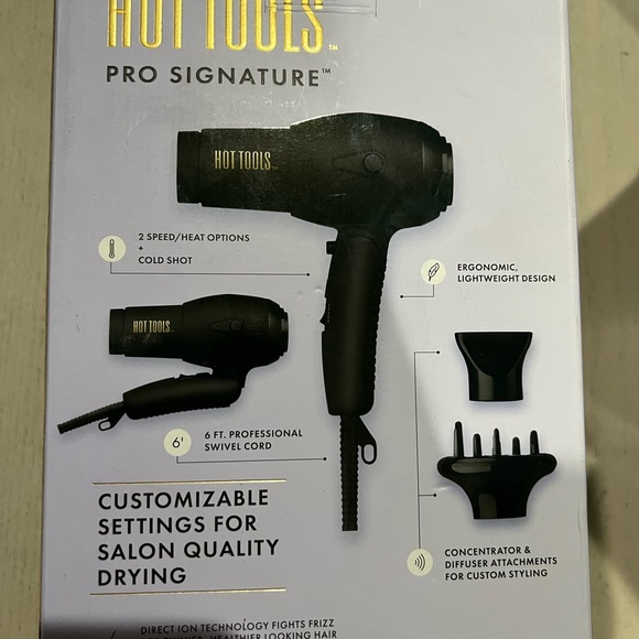 Hot tools pro signature travel blow dryer - Picture 1 of 2